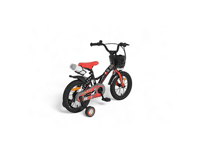BYOX Robo 14 Pulgadas — Bicicletas para niños, marco: 22 cm, Acero, negro