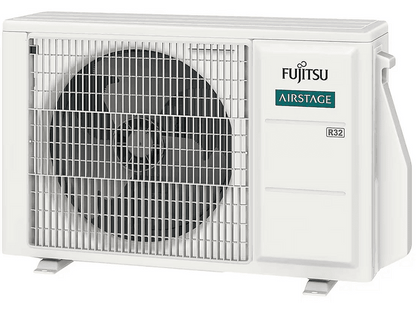 FUJITSU AOEH14KACB2/ASEH07KLTBL/ASEH07KLTBL — Aire acondicionado Split 2 x 1, Blanco, 2924 fg/h, Función Inverter