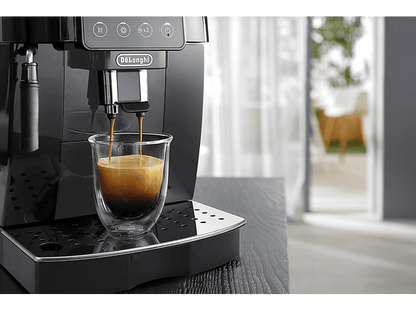 DE LONGHI — Cafetera superautomática, Vaporizador, 1450 W, Negro, De'Longhi Magnifica Start ECAM220.21.BG