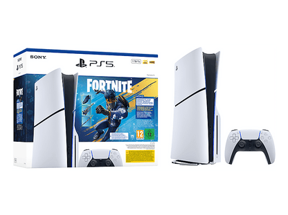 SONY Slim 1TB Edición Disco - Fortnite Flowering Chaos — Consola PS5, White