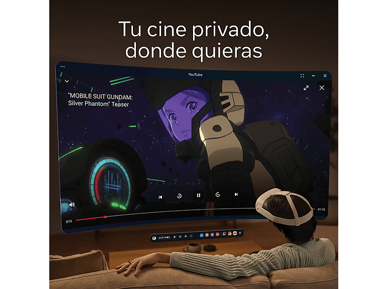 META Quest 3s — Gafas de realidad virtual, 128 GB, 8GB RAM, Blanco, Snapdragon XR2 Gen 2