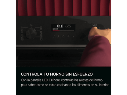 AEG TR6PB531SB — Horno a vapor, Independiente, Pirolítico, 59,6 cm, Negro