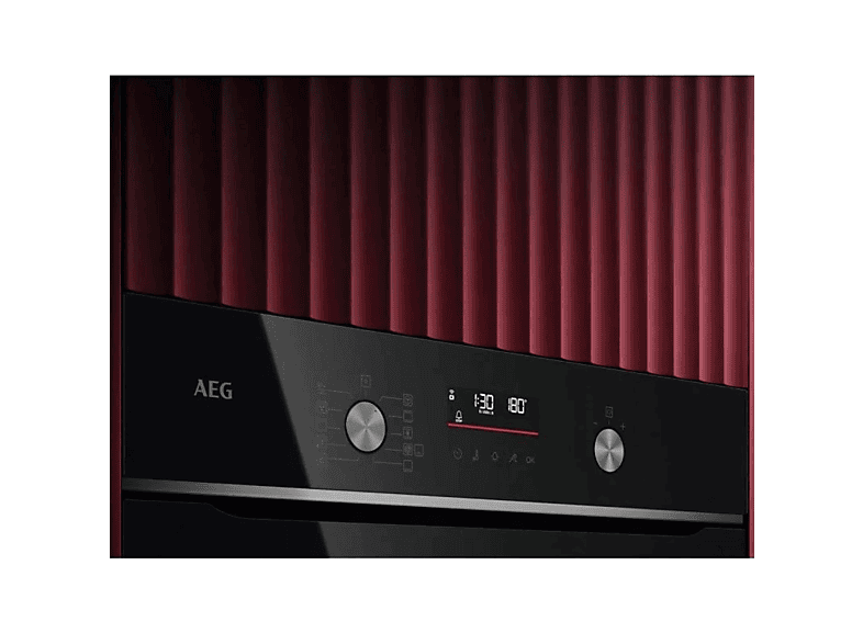 AEG Series 6000 OS6PB511AB — Horno pirolítico, Integrable, Pirolítico, 595 mm, Negro