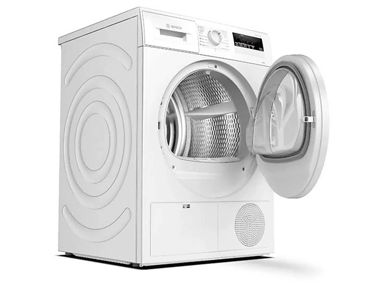 BOSCH WTR85V91ES — Secadora, 8 kg, Blanco, Bomba de calor