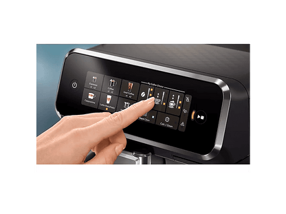 PHILIPS 3300 Series EP3321/40 — Cafetera superautomática, 1500 W, Negro, Tecnología AquaClean, 2 tazas