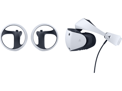 SONY Gafas PlayStation VR2 — Pack VR, OLED 4K, Sensor de movimiento, Blanco + Mandos VR2 Sense + Auriculares estéreo