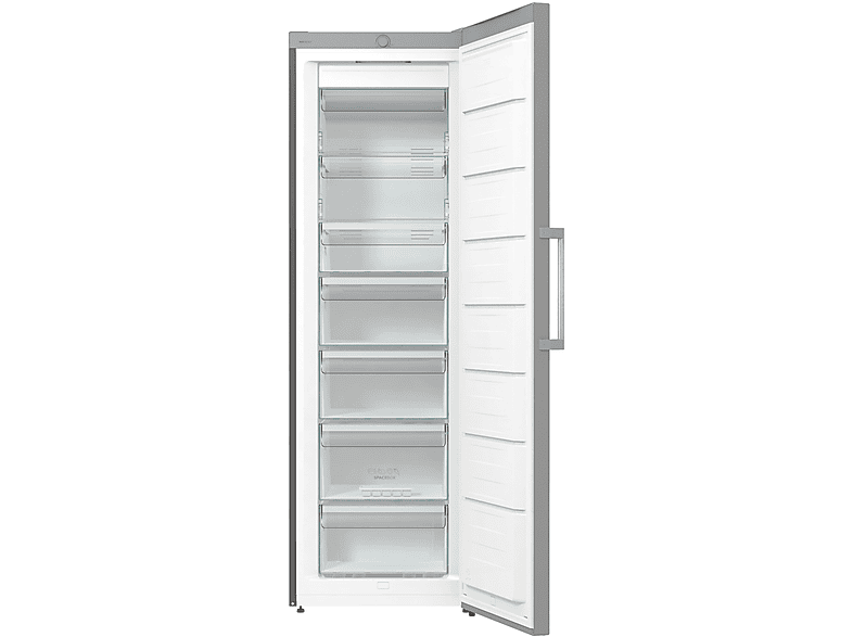 GORENJE FN619EES5 — Congelador vertical, 1850 mm, Gris, Metálico, 280 l