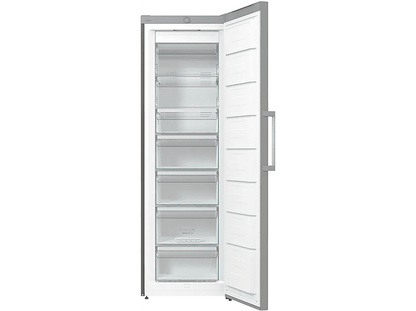 GORENJE FN619EES5 — Congelador vertical, 1850 mm, Gris, Metálico, 280 l