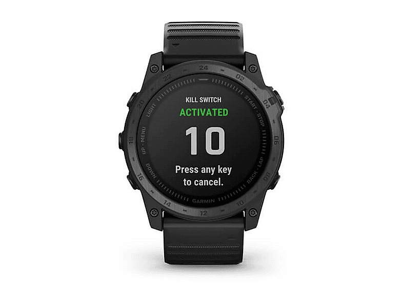 GARMIN Tactix 7 — Smartwatch, Titanio, Negro, Talla única, Polímero reforzado con fibra de vidrio (GFRP