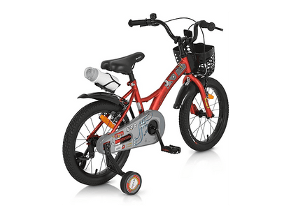 BYOX Robo — Bicicletas para niños, marco: 23 cm, Acero, rojo