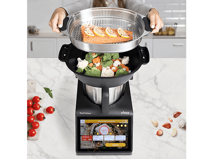 UFESA RK10 — Robot de cocina, 2400 W, Negro, 4,5 l
