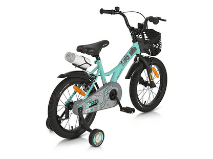 BYOX Robo — Bicicletas para niños, marco: 23 cm, Acero, verde