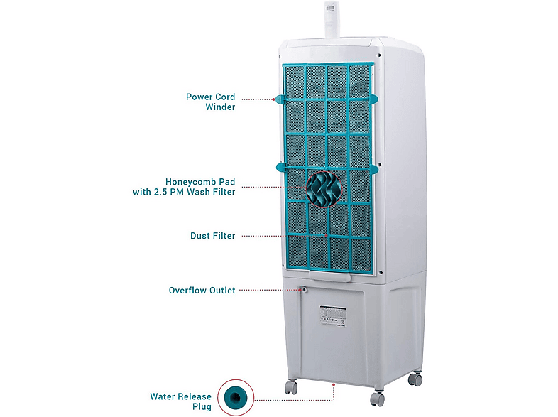 SYMPHONY — Climatizador, Blanco, DIET22i SYMPHONY