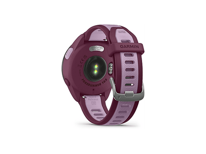 GARMIN Forerunner 165 Music — Smartwatch, Polímero, Color del cuerpo del reloj:Púrpura, Color de banda:Púrpura claro;Púrpura