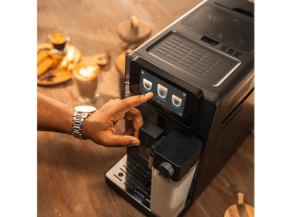 CECOTEC Cremmaet Latte — Cafetera superautomática, 1300 W, Negro, 19 bar, 400 ml