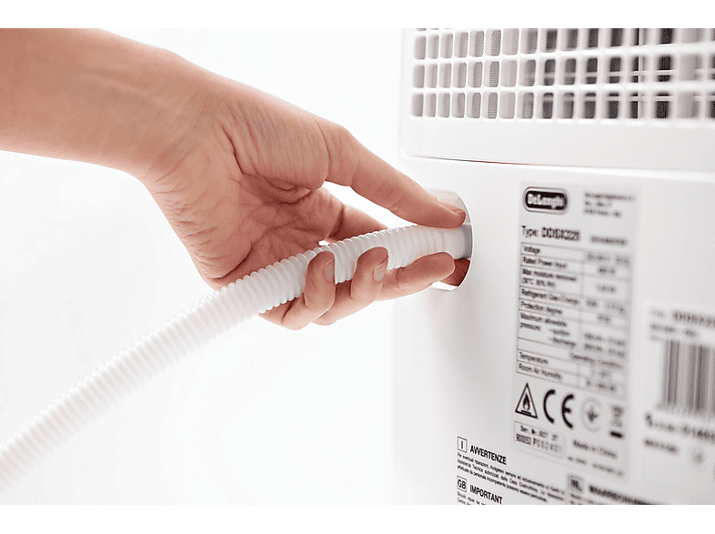 DE LONGHI — Deshumidificador, 436 W, Superficie 90 m³, Programable, 3 velocidades