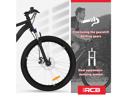 RCB GK2 — Bicicleta de Montaña, Titanio, negro