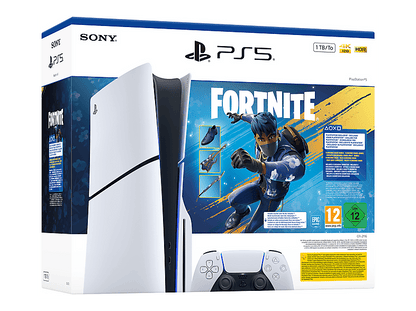 SONY Slim 1TB Edición Disco - Fortnite Flowering Chaos — Consola PS5, White