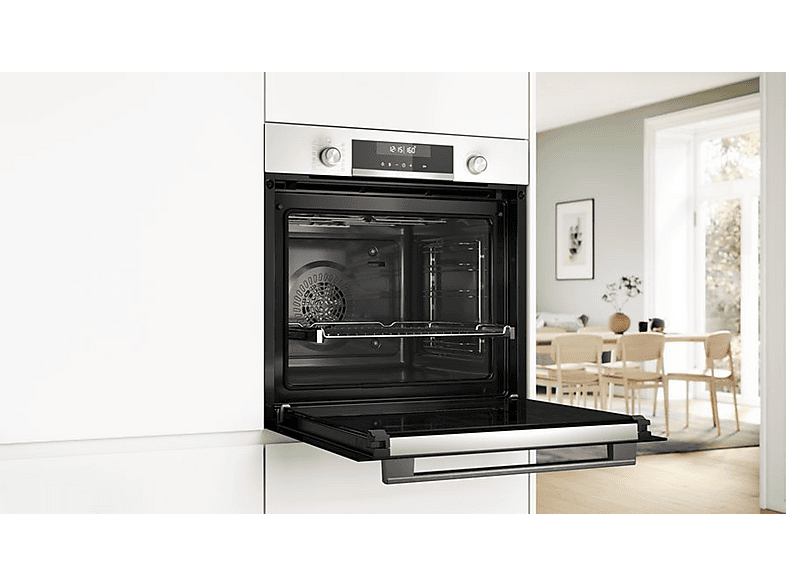 BOSCH HBG578EW7 — Horno multifunción, Integrable, Pirolítico, 59 mm, White