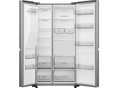 HISENSE RS818N4TIE1 — Frigorífico americano, Ventilado, Altura 1790 mm, No Frost, Capacidad 632 l