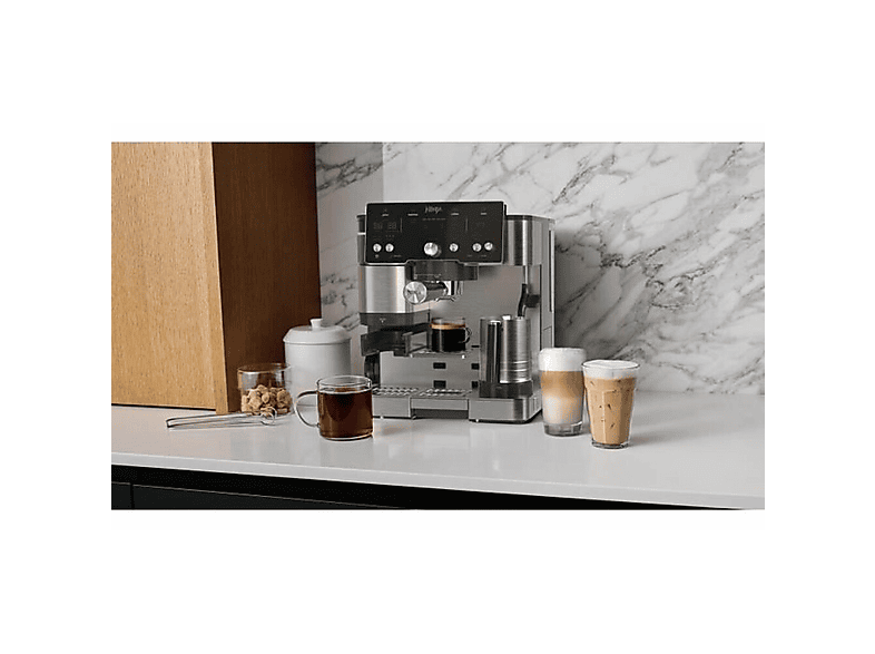 NINJA ES501EU — Máquina espresso, 1650 W, Negro, 9 bar, 1 tazas