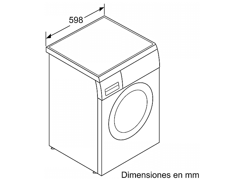 BALAY 3TS993BT — Lavadora carga frontal, 9 kg, 15 programas, Blanco, 1151 rpm