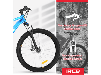 RCB GK2 — Bicicleta de Montaña, Titanio, Azul (ref. 181854808)