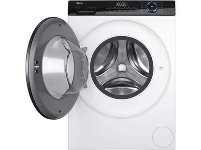 HAIER I-Pro Series 3 HW90-BP14939-S — Lavadora carga frontal, 9kg, Antibacterias, Blanco, 1400rpm