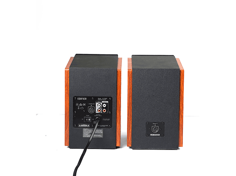 EDIFIER R1700BT — Altavoces Hifi Estéreo, Bluetooth, Brown, 66, 2 canales