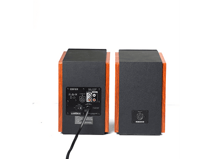 EDIFIER R1700BT — Altavoces Hifi Estéreo, Bluetooth, Brown, 66, 2 canales