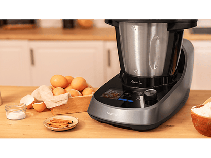 CECOTEC Mambo Touch con Jarra Habana — Robot de cocina, 1600W, Negro, 3.3 l, 37 Funciones