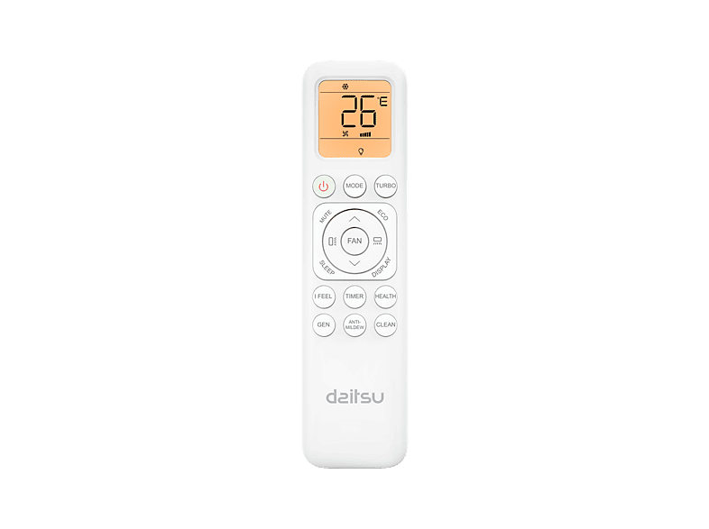 DAITSU 3NDA01705 Artic DS-12KZ — Aire acondicionado Split 1 x 1, Inverter, Blanco, 3027 fg/h, R32