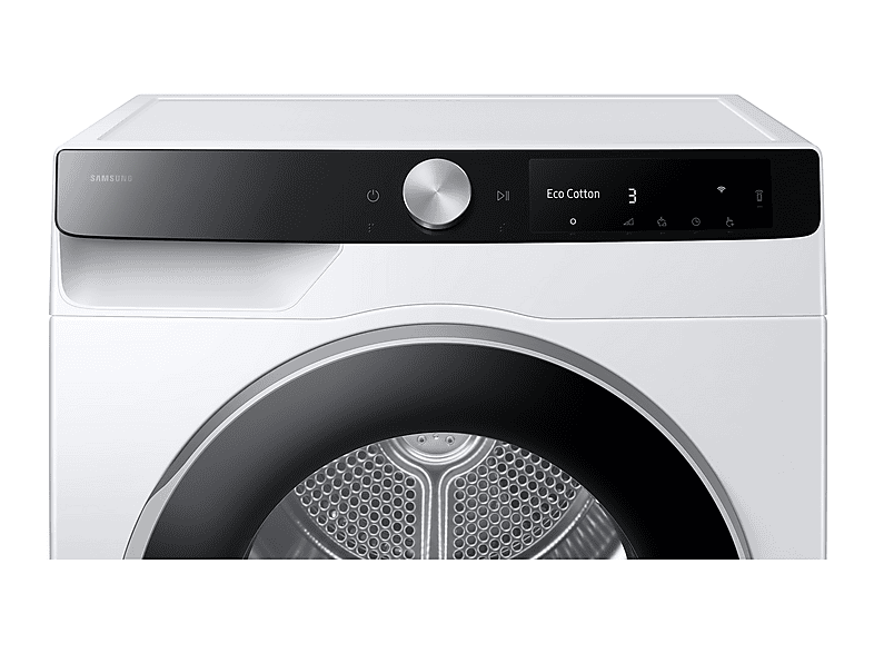 SAMSUNG DV90DG6845LKU3 — Secadora bomba de calor, Eléctrico, 9 kg, 4 programas, Blanco