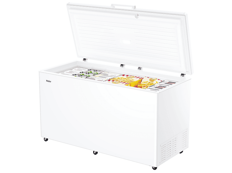 HAIER HCE520E — Congelador horizontal, 890 mm, Blanco