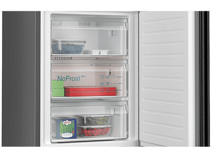 SIEMENS KG39NAXCF — Frigorífico combi, Altura 2030 mm, No Frost, No Frost, Capacidad 363 l