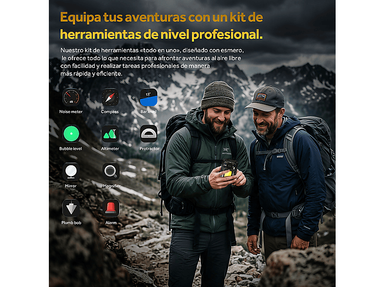 OUKITEL WP61 — Smartphone, 512 GB, 12 GB RAM, 20000 mAh, negro