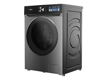 HYUNDAI HLF814IADI00 — Lavadora carga frontal, 8 kg, 15 programas, Inox