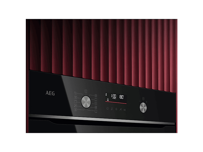 AEG Series 5000 OA5PB531AB — Horno convencional, Integrable, Pirolítico, 59,5 cm, Negro