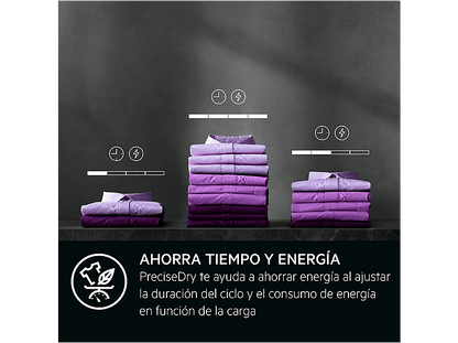 AEG Series 7000 TR719G2PB — Secadora bomba de calor, Eléctrico, 9 kg, Blanco
