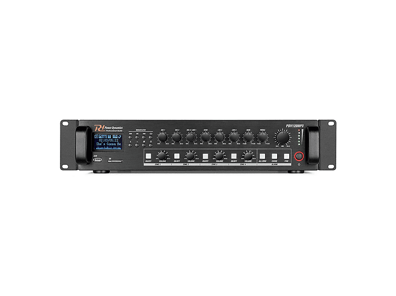 POWER DYNAMICS — Altavoz de gran potencia, White, PDV120MP3 POWER DYNAMICS