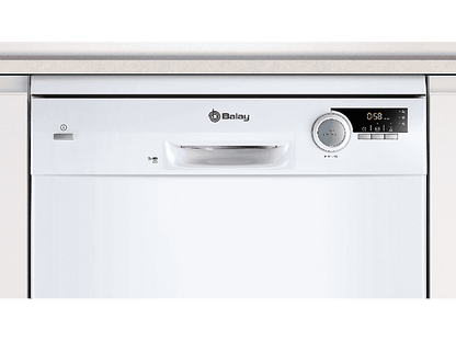 BALAY 3VS572BP — Lavavajillas, 13 servicios, 60 cm, Blanco, 5 Programas