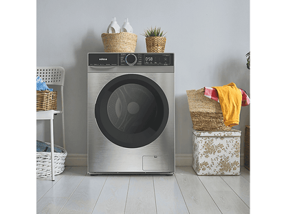 EDESA EWF-7201 X — Lavadora carga frontal, 7 kg, 15 programas, Inox