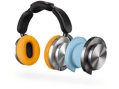 DYSON OnTrac™ — Auriculares inalámbricos, Bluetooth, Cancelación Activa de ruido, Autonomía 55h, CNC Aluminium