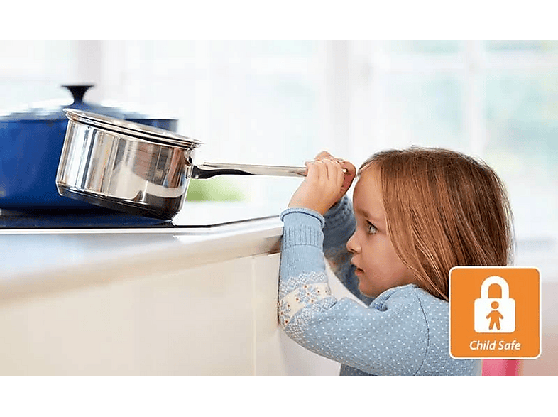 WHIRLPOOL AKT 801/NE — Placa de inducción, 580 mm, Negro, 4 zonas