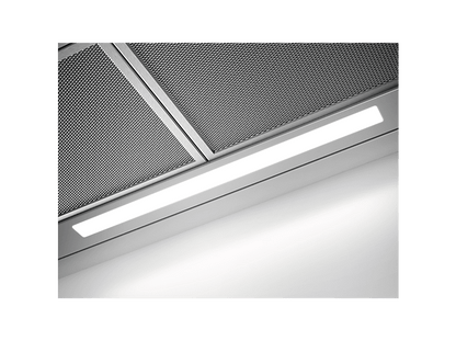 AEG Serie 5000 Extractor DPE5960M — Campana extraíble, 3 velocidades, 445 m³/h, 900 mm, Grey