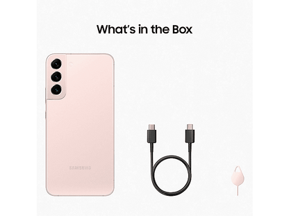 SAMSUNG GALS22+ 6.6P/5G/8N/8+128GB/P — Smartphone, 8 GB RAM, 120 Hz, 4500 mAh, Oro rosado