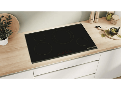 BOSCH PIE875HC1E — Placa inducción, 28 cm, 80 cm, Negro, 4 zonas