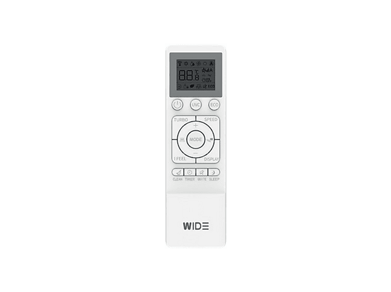 WIDE IULAN 2x1 5 ECO 3010+2100 frigorias con bomba de calor Inverter A+++ — Split 2x1, Función Inverter, white