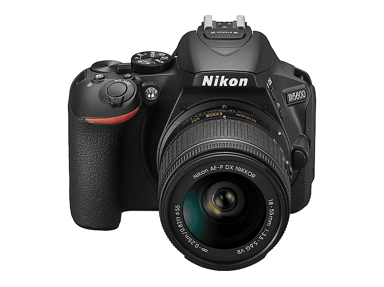 NIKON D5600 — Cámara digital, Negro, CMOS, Full HD 1080p