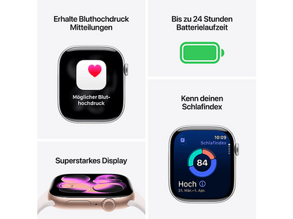 APPLE Watch Series 11 — Smartwatch, Titanio, Gris, M/L